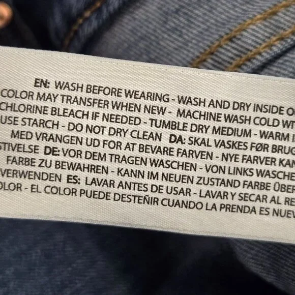 Ariat Size 33 Long Premium High-Rise Flare Jeans Raw Hem Blue Lake Women's FLAW - Picture 13 of 16